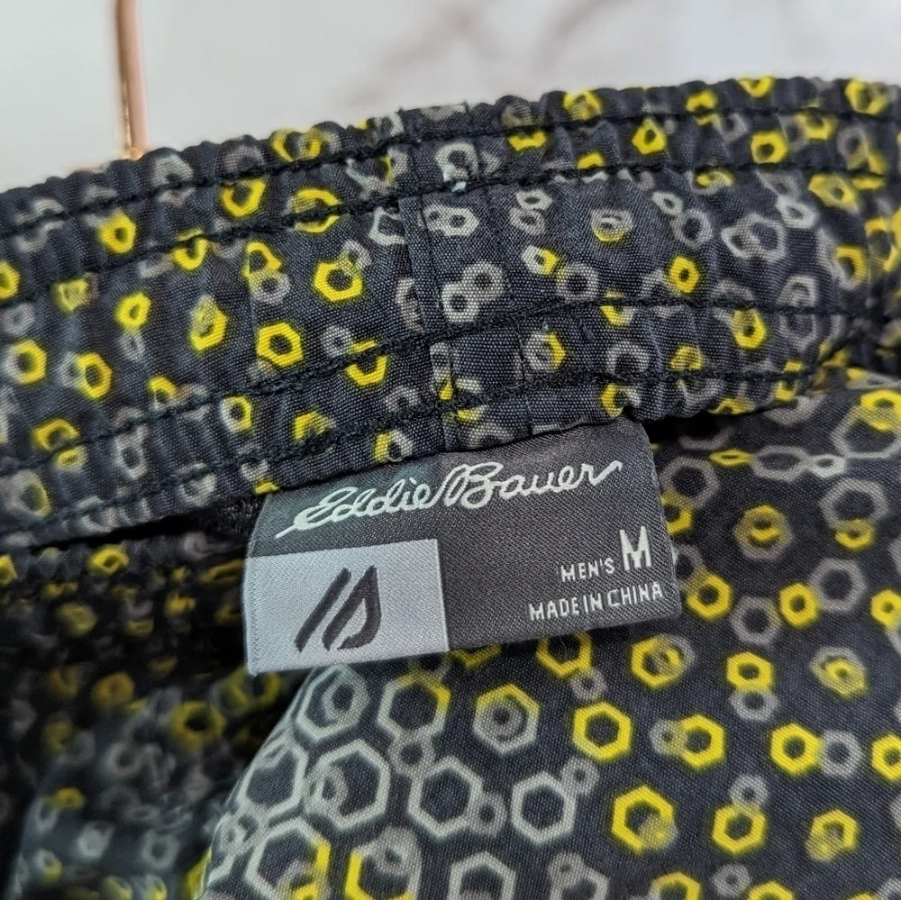 Eddie Bauer Swim Trunks Board Shorts Mens Medium Gray Hybrid First Ascent